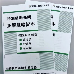 正解肢暗記本